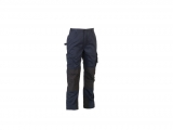 HEROCK - Hector Blue / Black Work Pants - Overalls - Work Trousers 